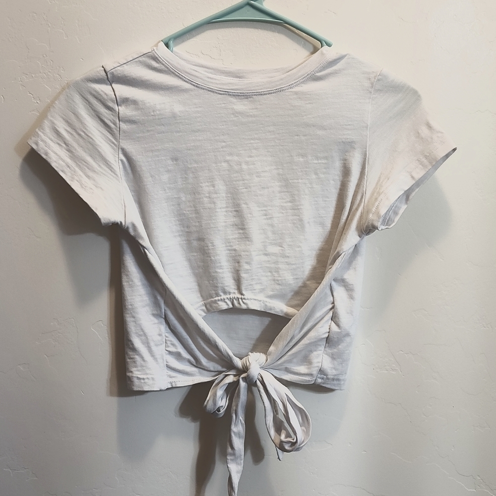 NWOT Popflex City Crop Tee